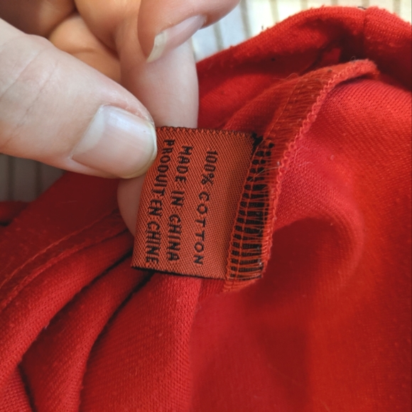 Red mini bodycon skirt - Picture 4 of 6